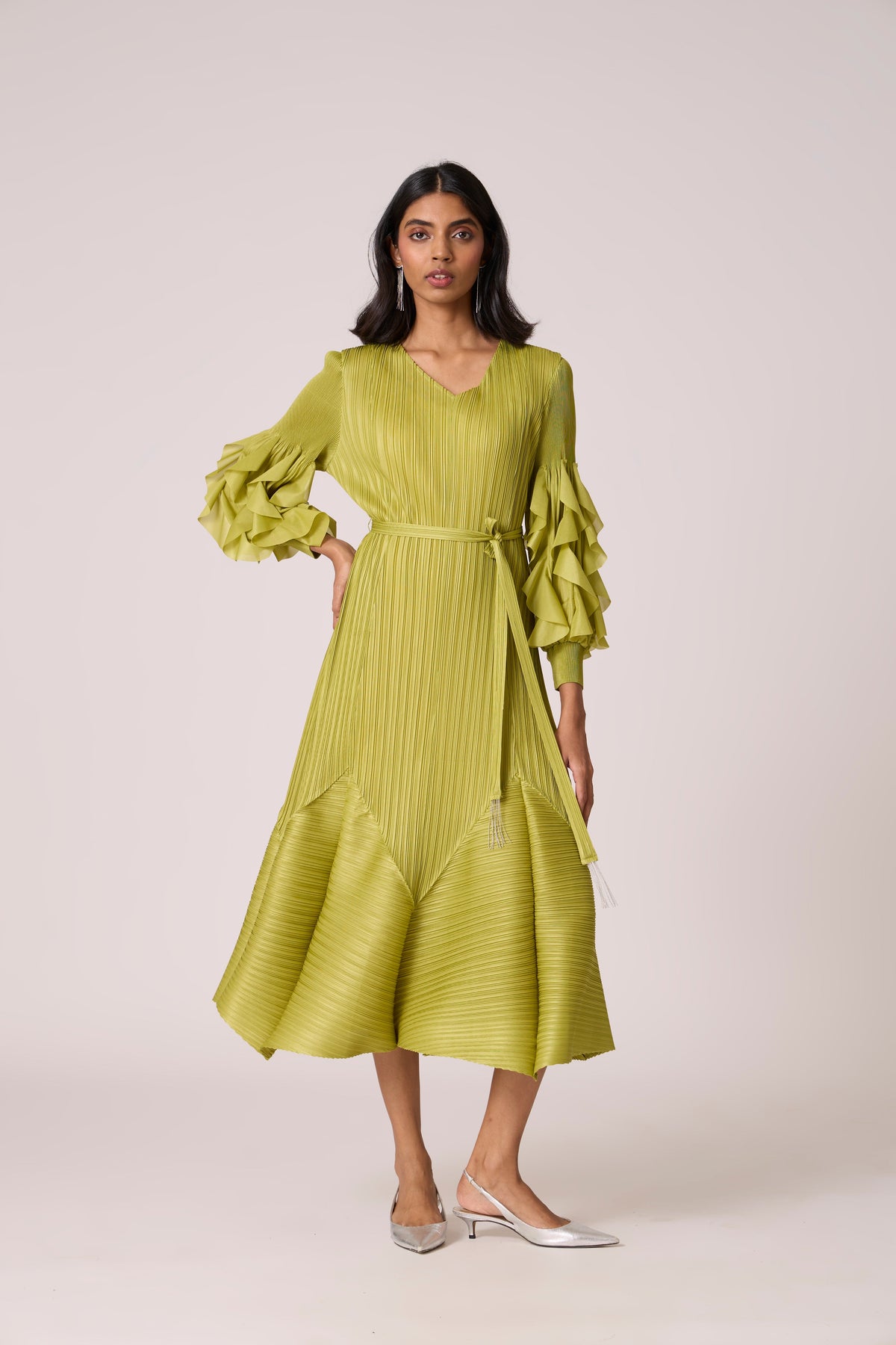 Florelle Dress - Pear Green