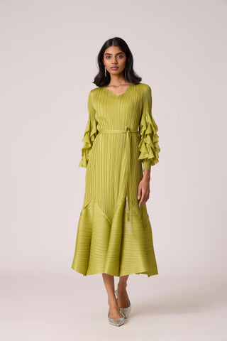 Florelle Dress - Pear Green