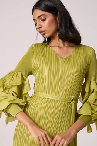 Florelle Dress - Pear Green