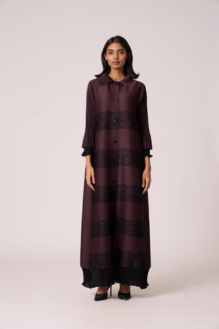 Elisa Maxi Dress - Dark Burgundy