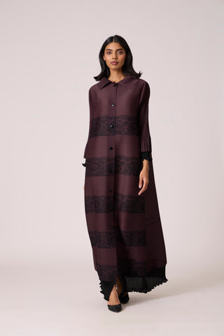 Elisa Maxi Dress - Dark Burgundy