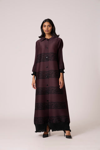 Elisa Maxi Dress - Dark Burgundy