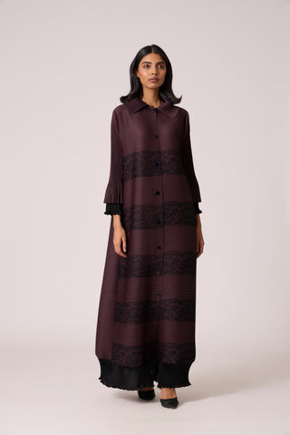 Elisa Maxi Dress - Dark Burgundy