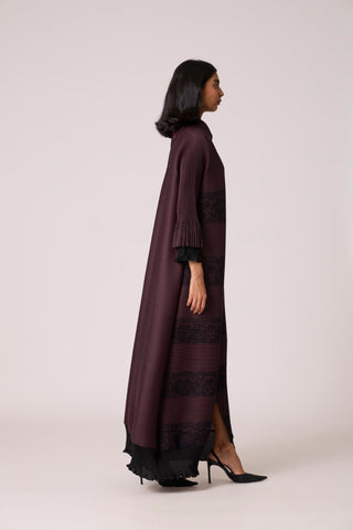 Elisa Maxi Dress - Dark Burgundy