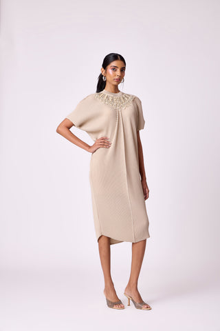 Wisteria Dress - Oyster