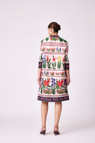 Rory Print Dress - Blush