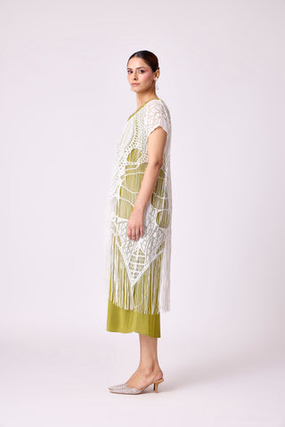 Linnet Dress - Pear Green