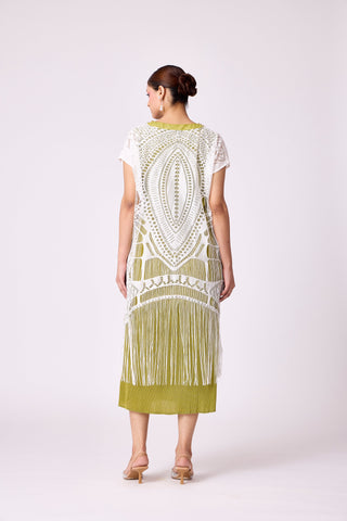 Linnet Dress - Pear Green