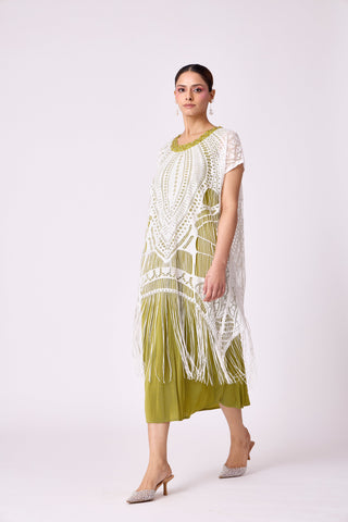 Linnet Dress - Pear Green