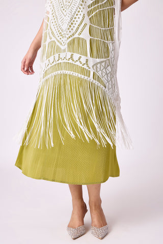 Linnet Dress - Pear Green