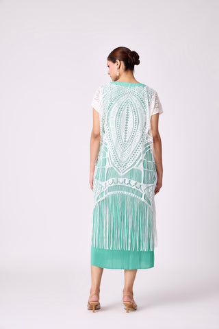 Linnet Dress - Aqua
