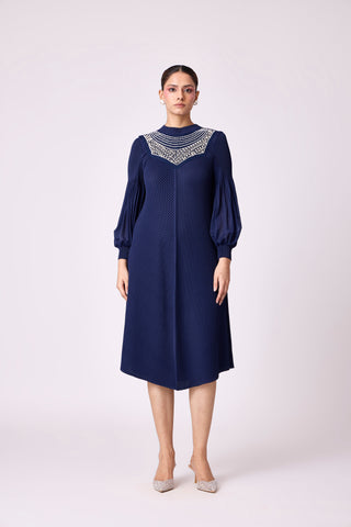 Soleil Dress - Navy
