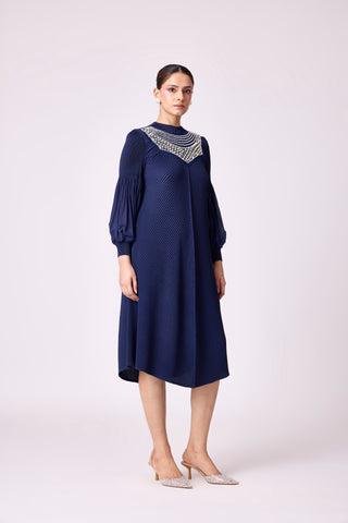 Soleil Dress - Navy