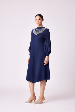 Soleil Dress - Navy
