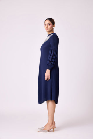 Soleil Dress - Navy