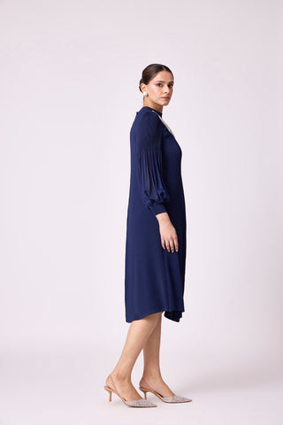 Soleil Dress - Navy