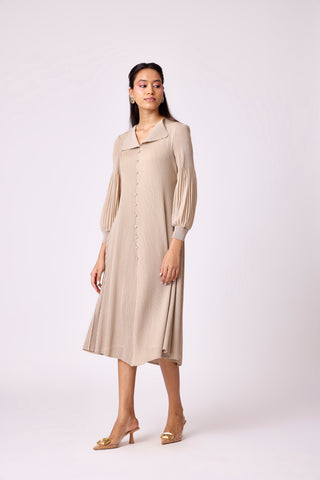 Marcella Dress - Oyster