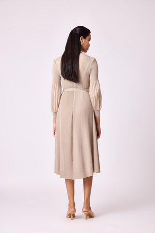 Marcella Dress - Oyster