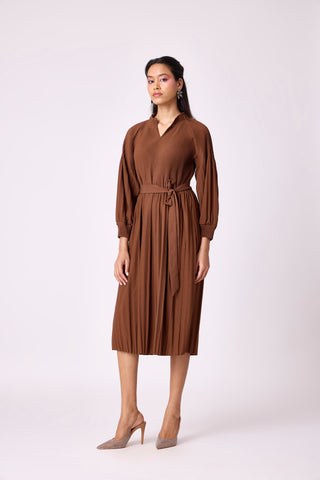 Willow Dress - Brown