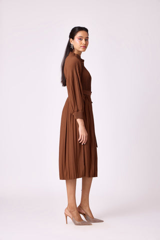 Willow Dress - Brown