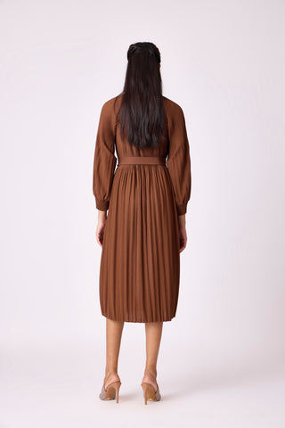 Willow Dress - Brown