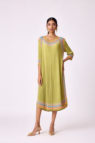 Kimberly Dress - Pear Green