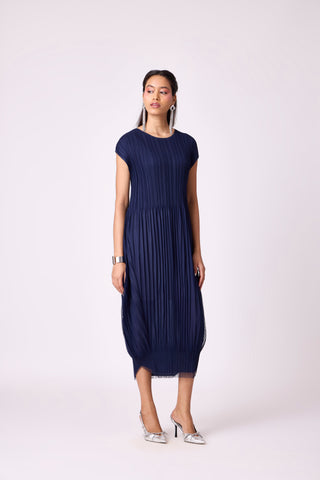 Petra Dress - Navy