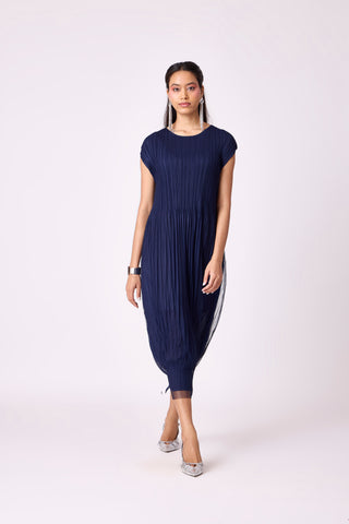 Petra Dress - Navy
