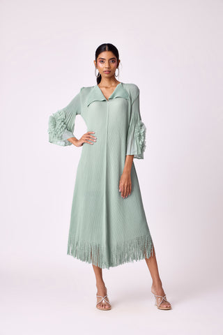 Nina Dress - Sage Mint