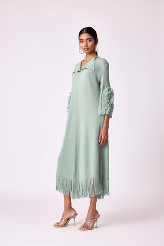Nina Dress - Sage Mint