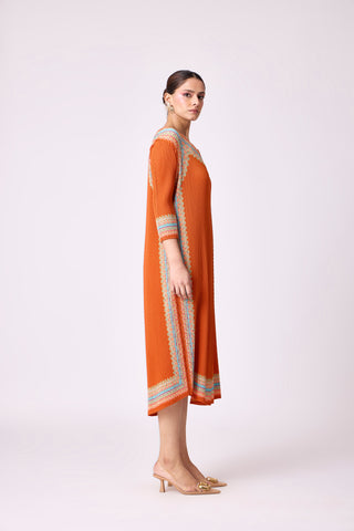 Kimberly Dress - Orange