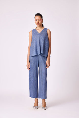 Nia Denim Print Set - Blue