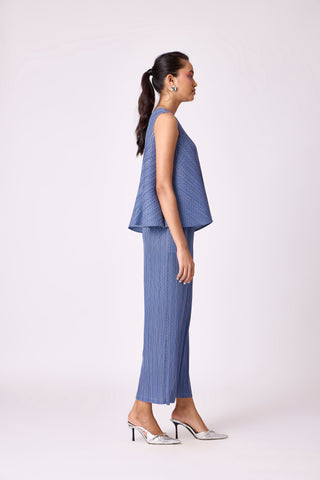 Nia Denim Print Set - Blue