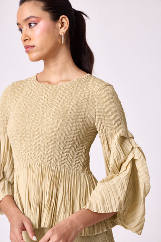 Laurel Crush Set - Sand Beige