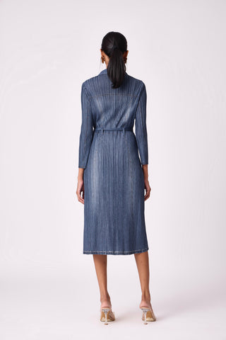 Levy Dress - Denim Blue