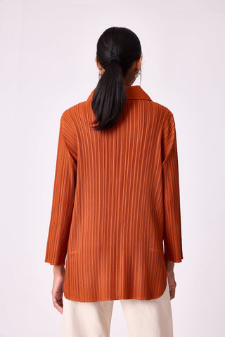 Demi Shirt - Rust Orange