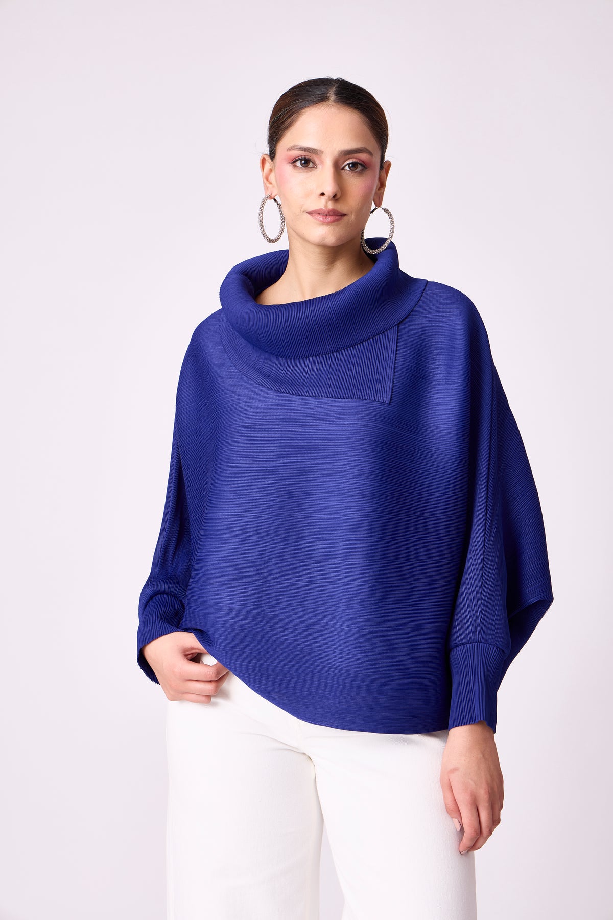 Sloane Batwing Top - Royal Blue