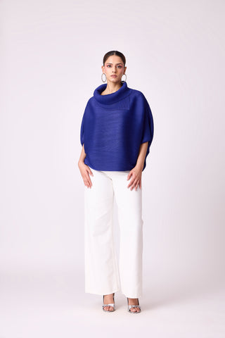 Sloane Batwing Top - Royal Blue