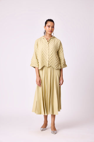 Amandine Set - Tea Green