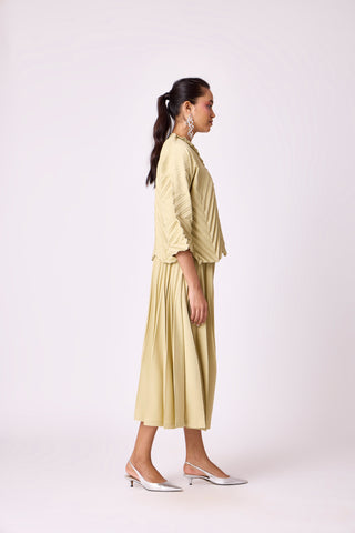 Amandine Set - Tea Green