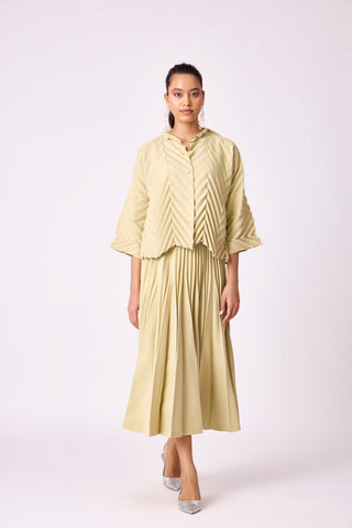 Amandine Set - Tea Green