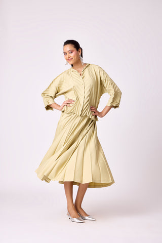 Amandine Set - Tea Green