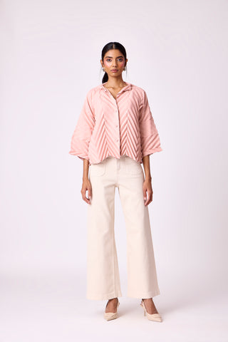 Amandine Shirt - Pale pink