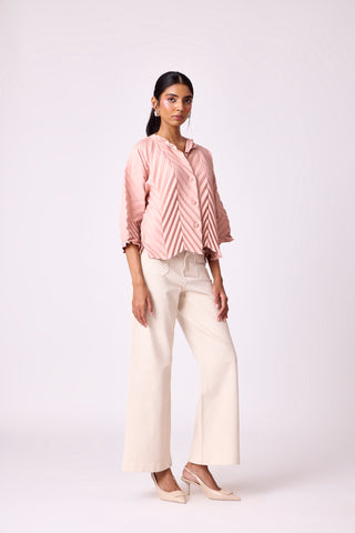 Amandine Shirt - Pale pink