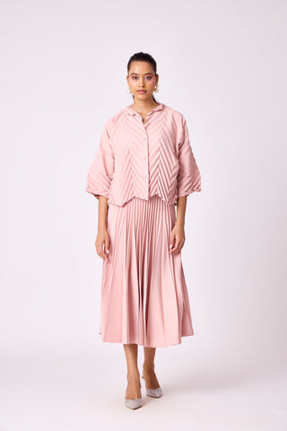 Amandine Set - Pale pink