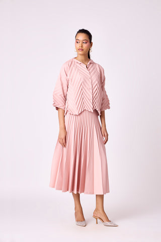 Amandine Set - Pale pink