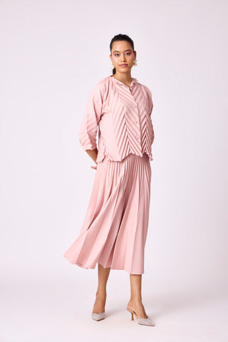 Amandine Set - Pale pink