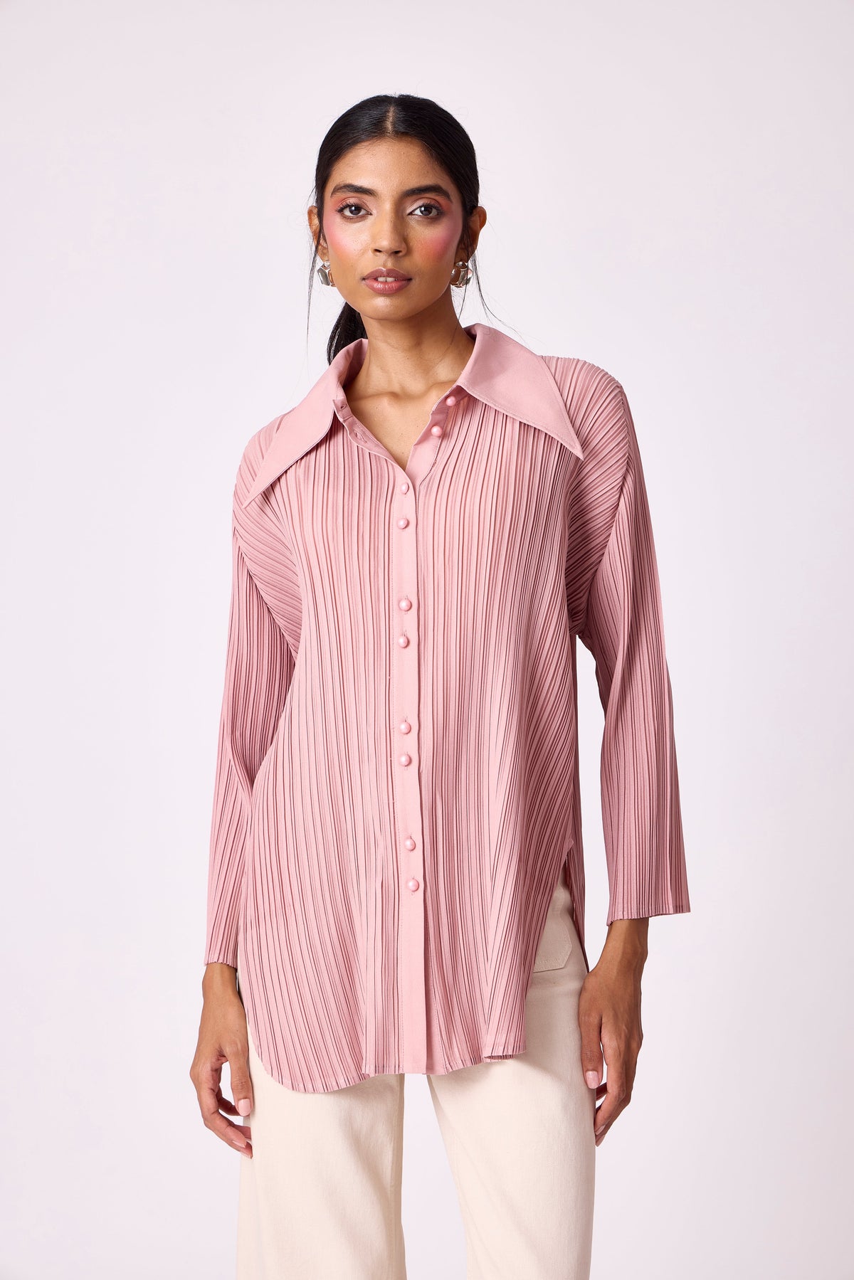 Demi Shirt - Pale Pink