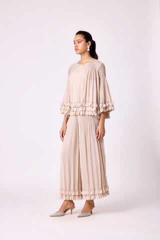 Tahira Petal Set - Oyster