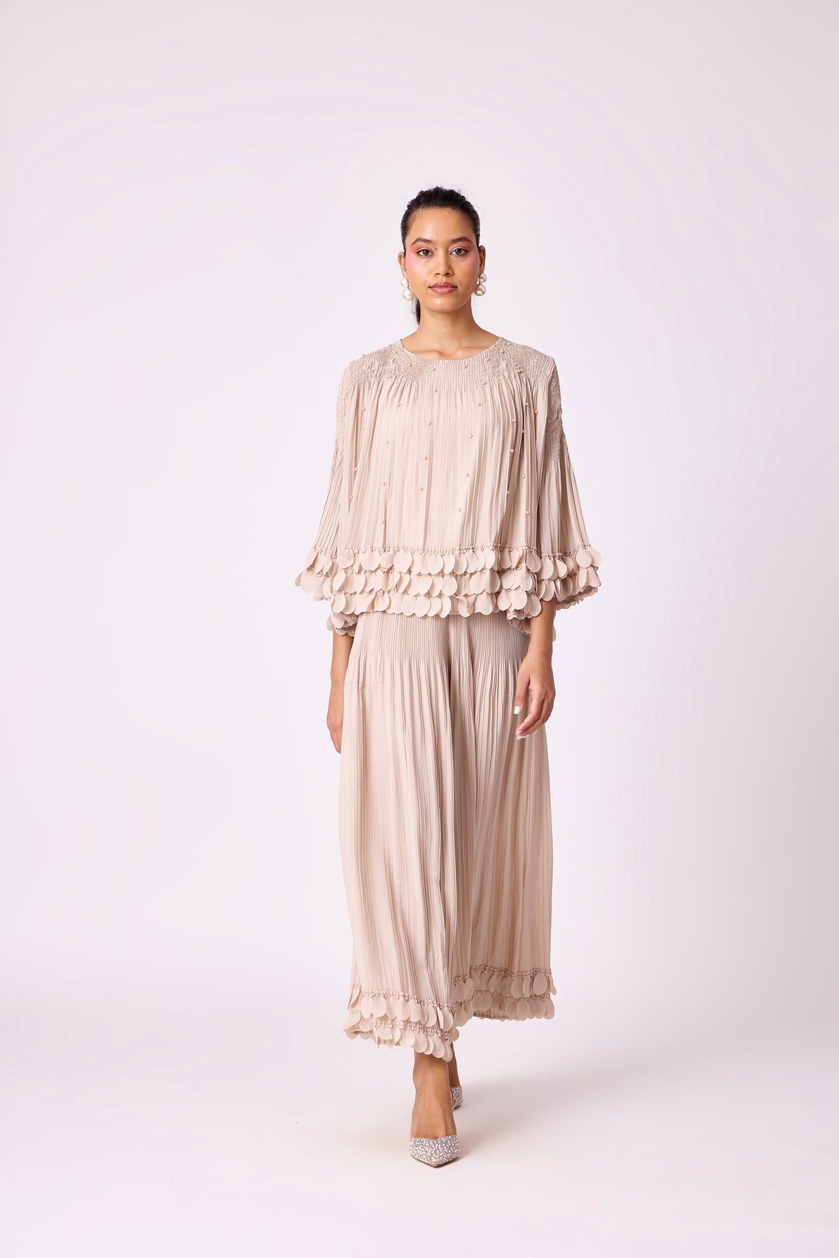 Tahira Petal Set - Oyster